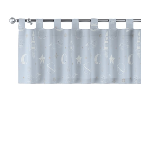 Lambrekin na szelkach 130x40 szary