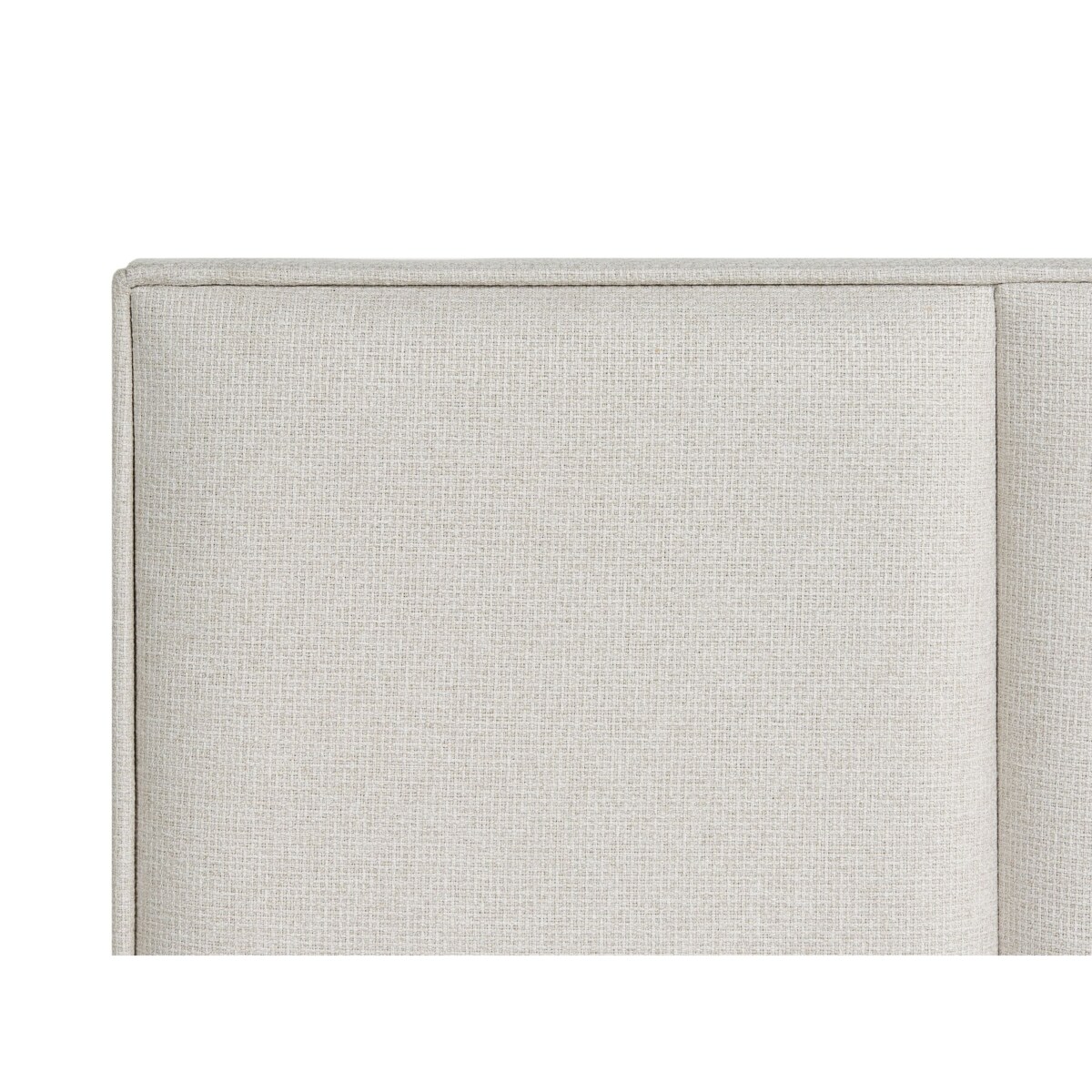 Łóżko kontynentalne z pojemnikiem BARONET 180 x 200 cm Złamana biel