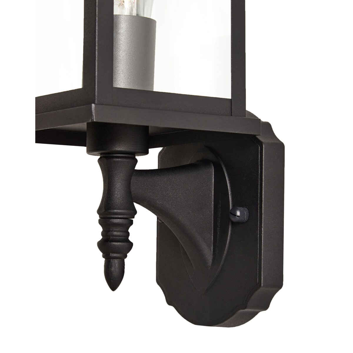 Lampa ścienna ogrodowa ANDAM Czarny