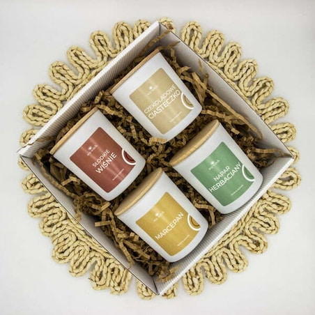 Świeczka Sojowa Zapachowa w Szkle Słodkie Wiśnie Świeca Naturalna Wegańska