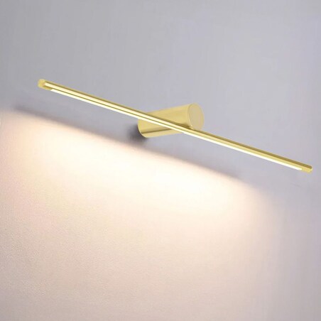 Kinkiet Led App1346-W 80Cm Złoty Szczotkowany, Metal