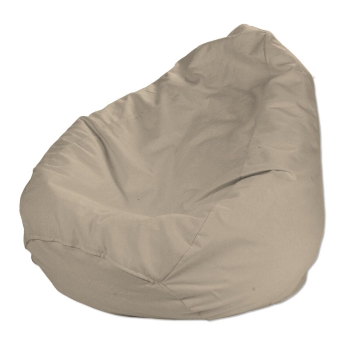 Pokrowiec na worek Bowli, caffe latte, pokrowiec Ø80 x 115 cm, Cotton Story