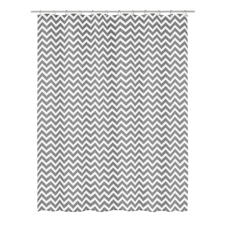 Kleine Wolke Zack Ekologiczna Zasłona prysznicowa szary 180x200 cm PEVA bezzapachowa