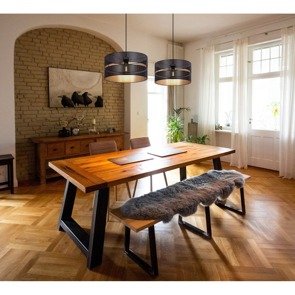 Lampa wisząca K-5501 z serii MALAVI