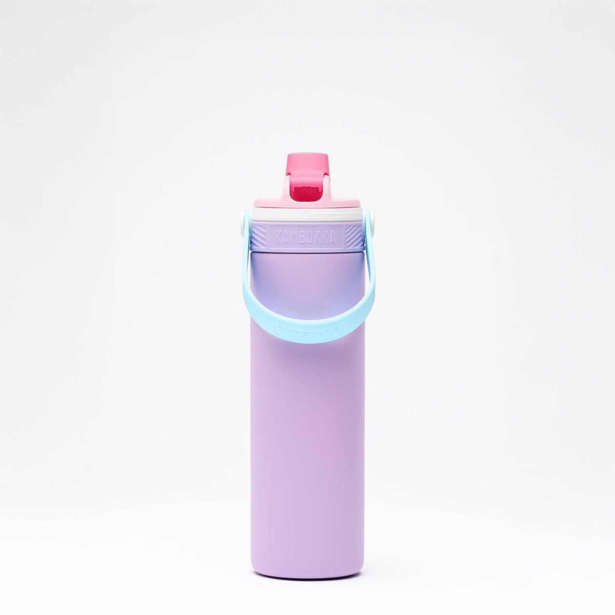 Butelka termiczna na wodę ze słomką termos Dupla Insulated 600ml - Lilac Puff
