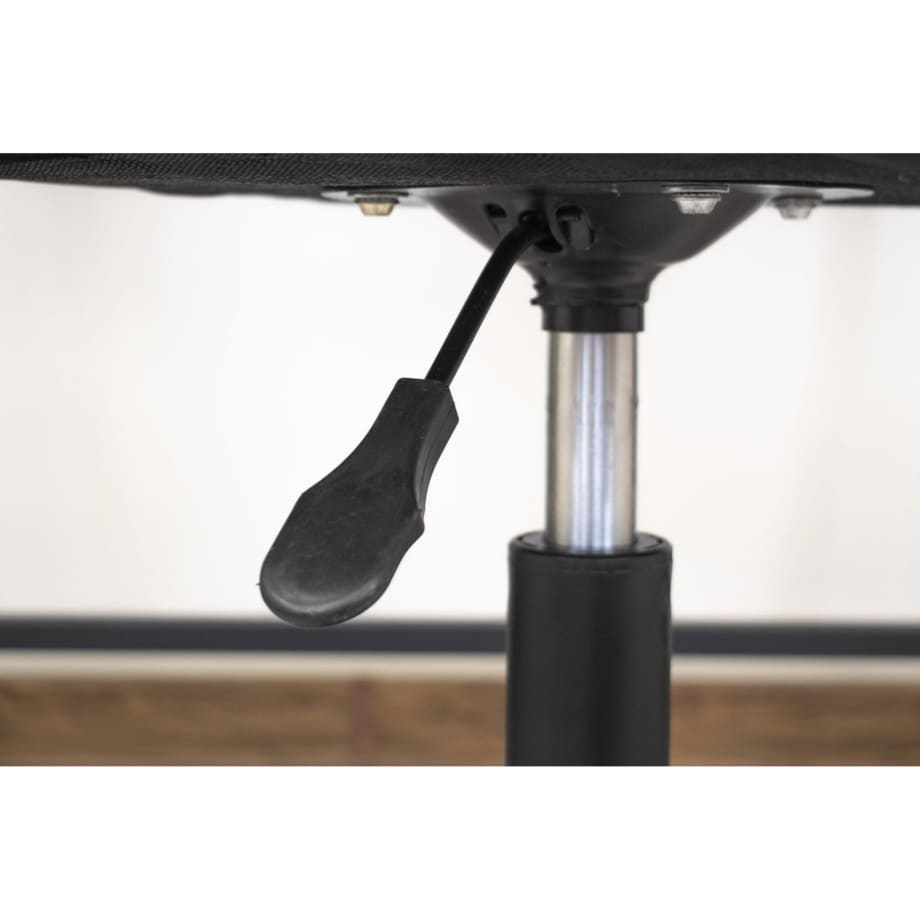 Krzesło Do Jadalni Kuchni Salonu Obrotowe Noto Ekoskóra - Czarne