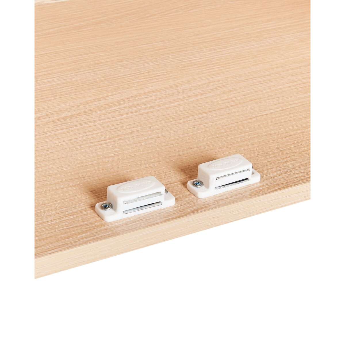 Regał 2 półki MDF Jasne drewno LACKEY