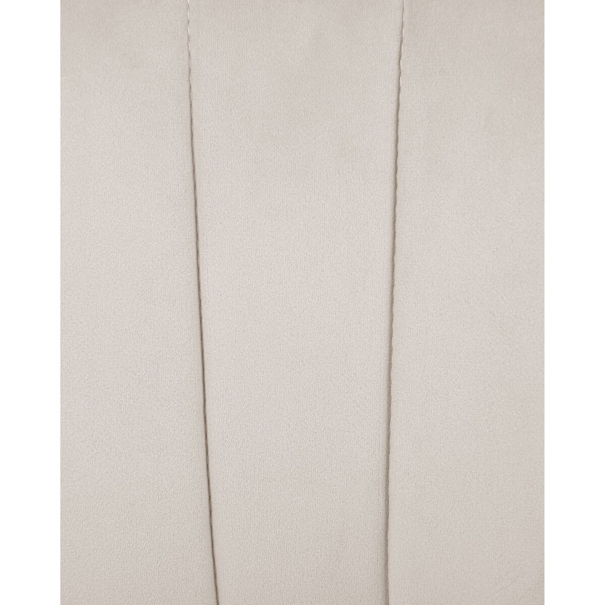 Krzesło biurowe regulowane welurowe beżowe KATONAH