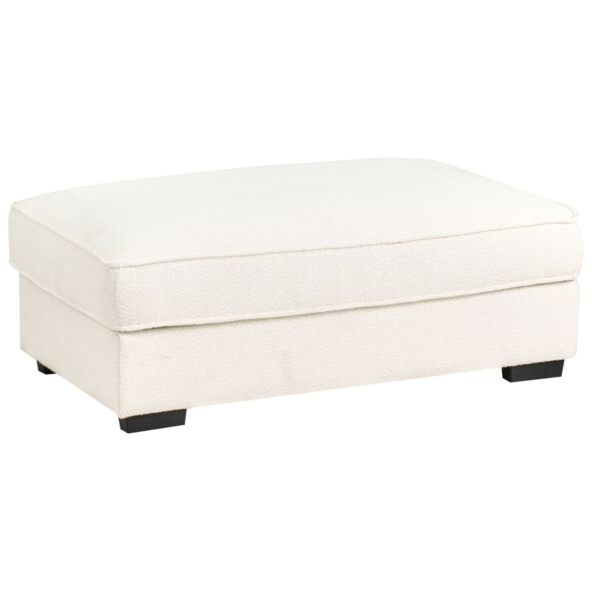 Otomana RENDERS Boucle Złamana biel