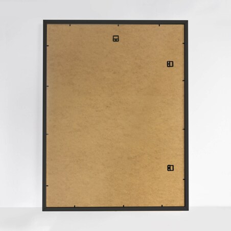 Ramka na zdjęcia 70x100 cm czarna rama MDF z plexi do powieszenia pion poziom klasyczna ramka prostokątna