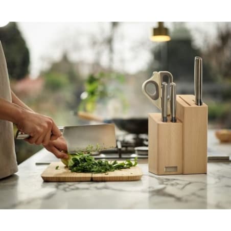 Zestaw noży w bloku + nożyczki Elevate Fusion Joseph Joseph