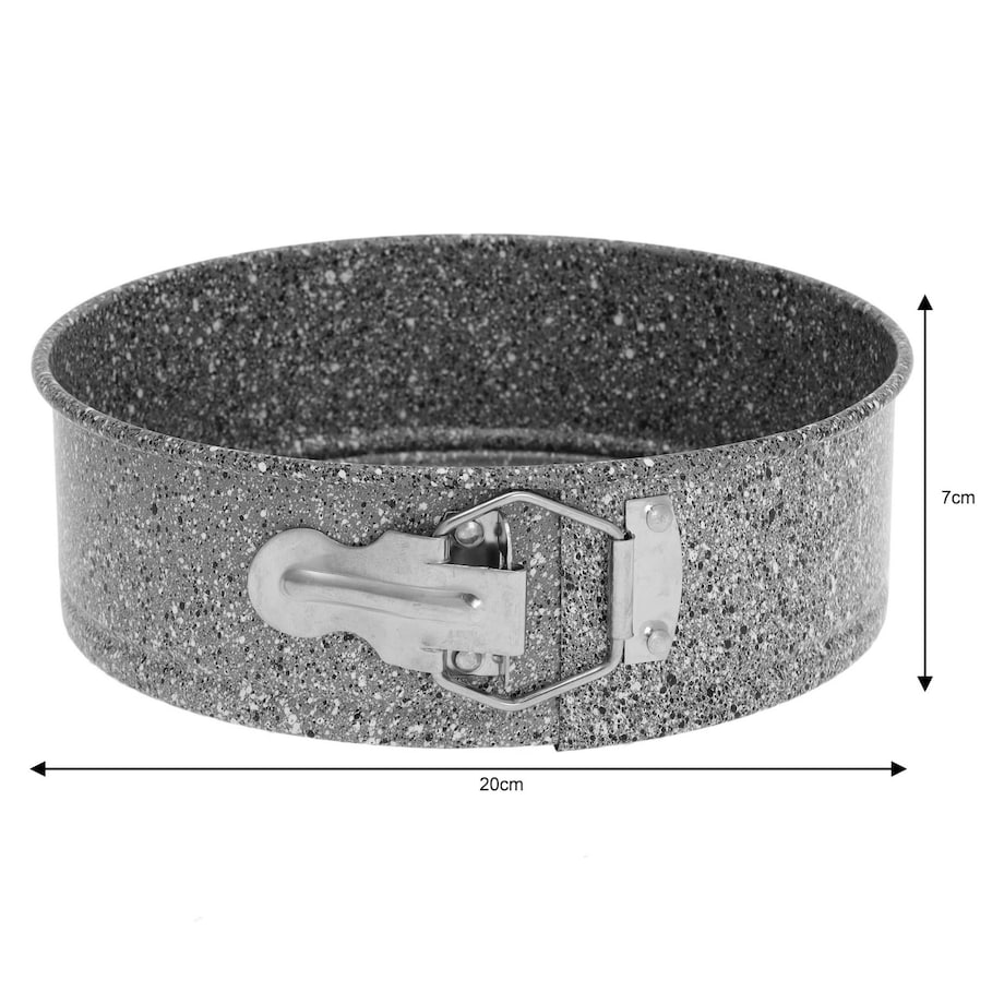 Tortownica blaszana okrągła 20cm Non-stick nieprzywierająca KLAUSBERG