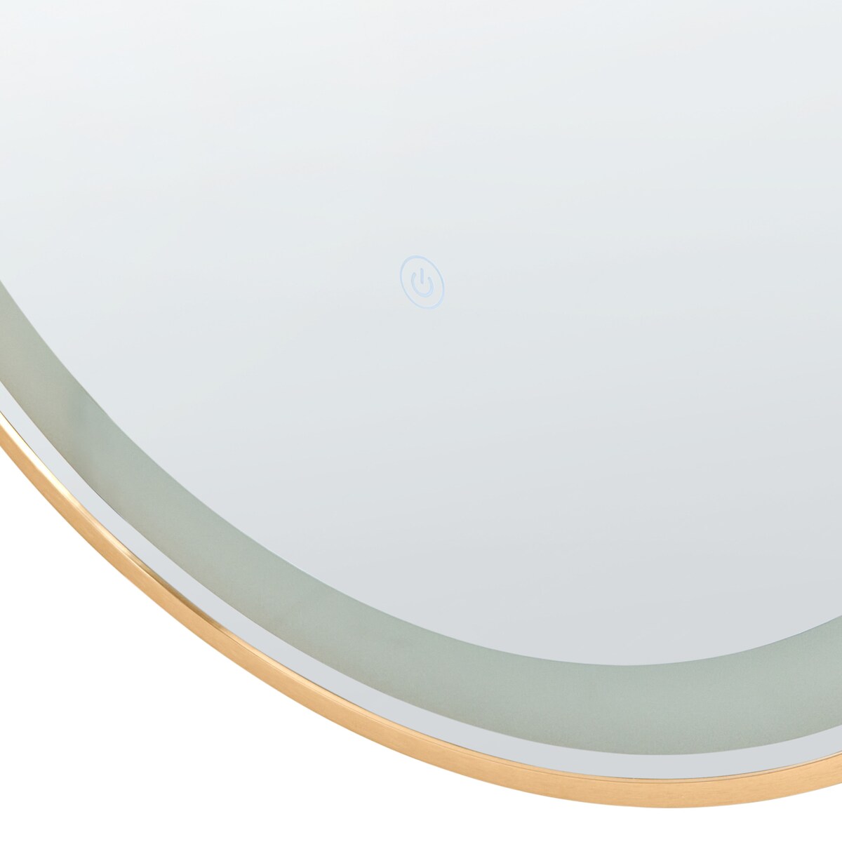 Lustro łazienkowe LED CHIDDES 60 cm 120 cm Srebrny