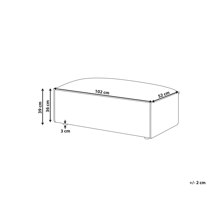 Otomana szara HELLNAR