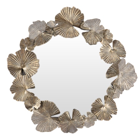 LUSTRO LIŚCIE metalowe śr. 86cm
