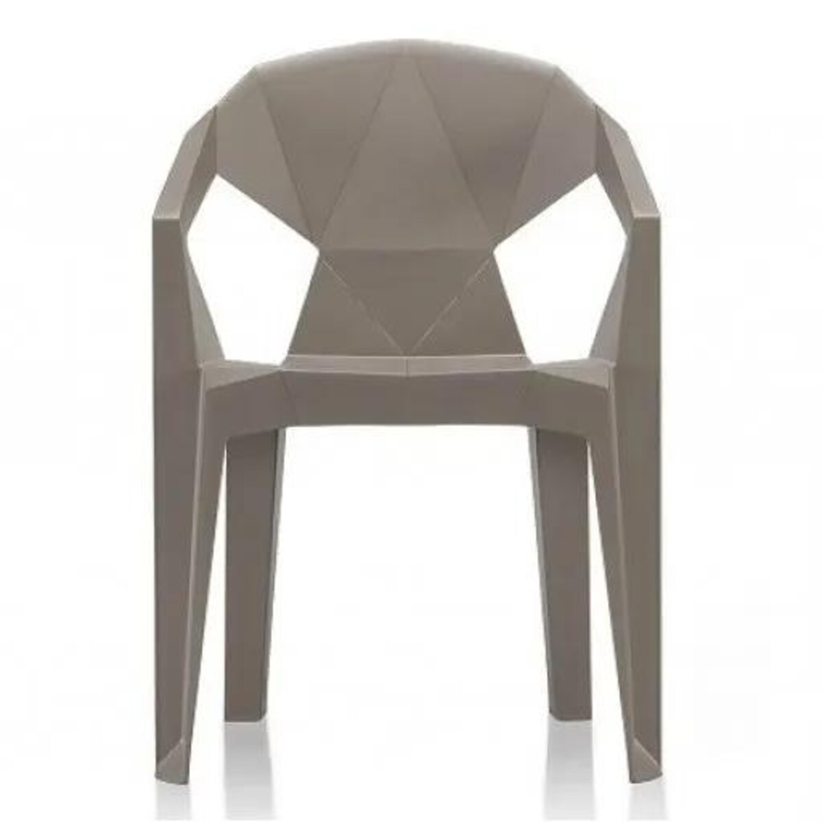 Krzesło MUZE ciemno szare