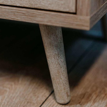 Finori Szafka na buty Bali 49A, dąb sonoma i nadruk trzciny