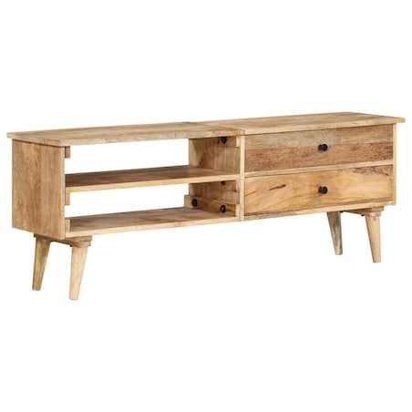 vidaXL Szafka pod telewizor, 140x30x50 cm, lite drewno mango