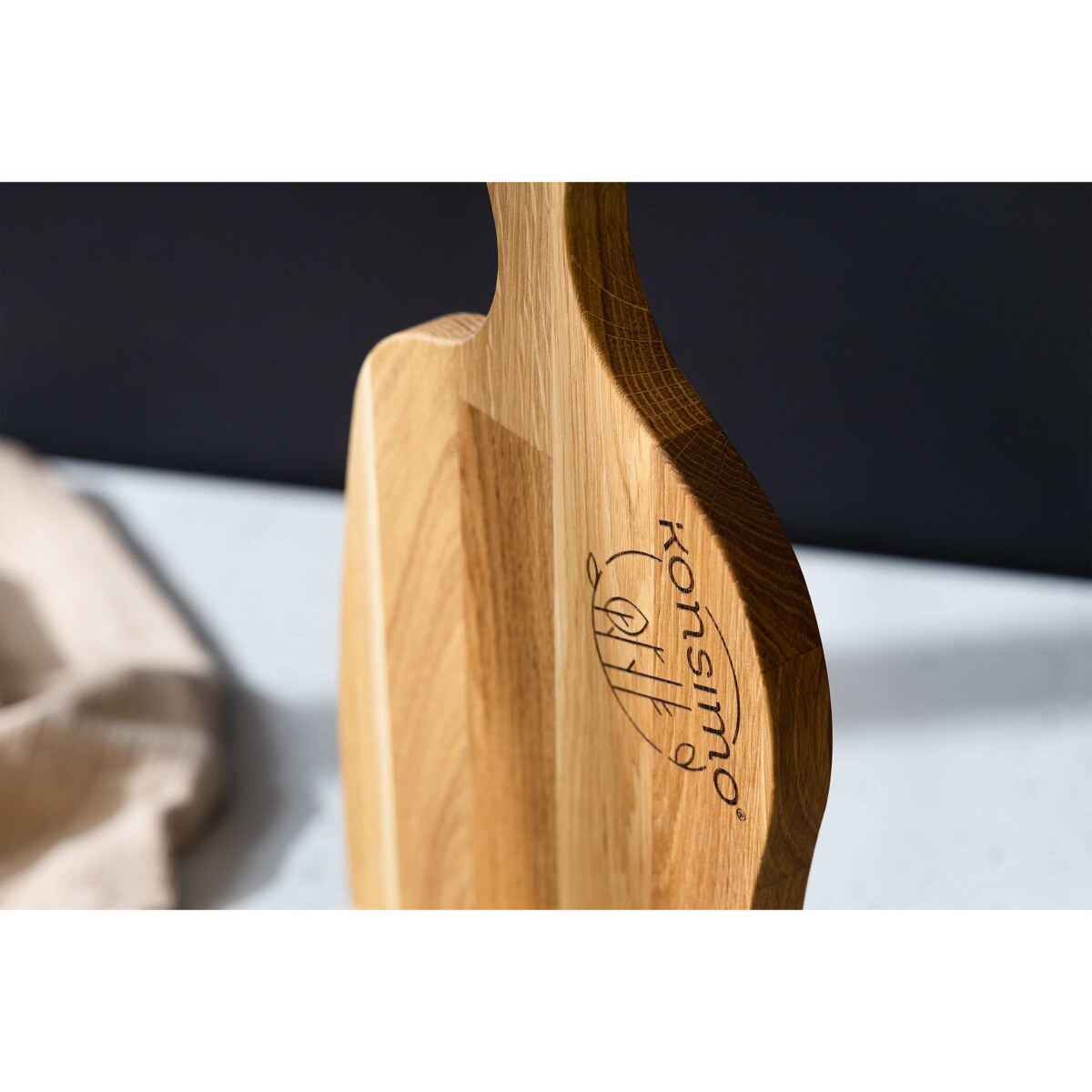 Konsimo LIVO Deska śniadaniowa, drewno dębowe