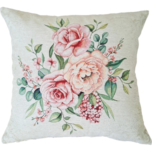 Poszewka Na Poduszkę Jasiek 45X45 Cm Żakardowa Dekoracyjna Ozobna