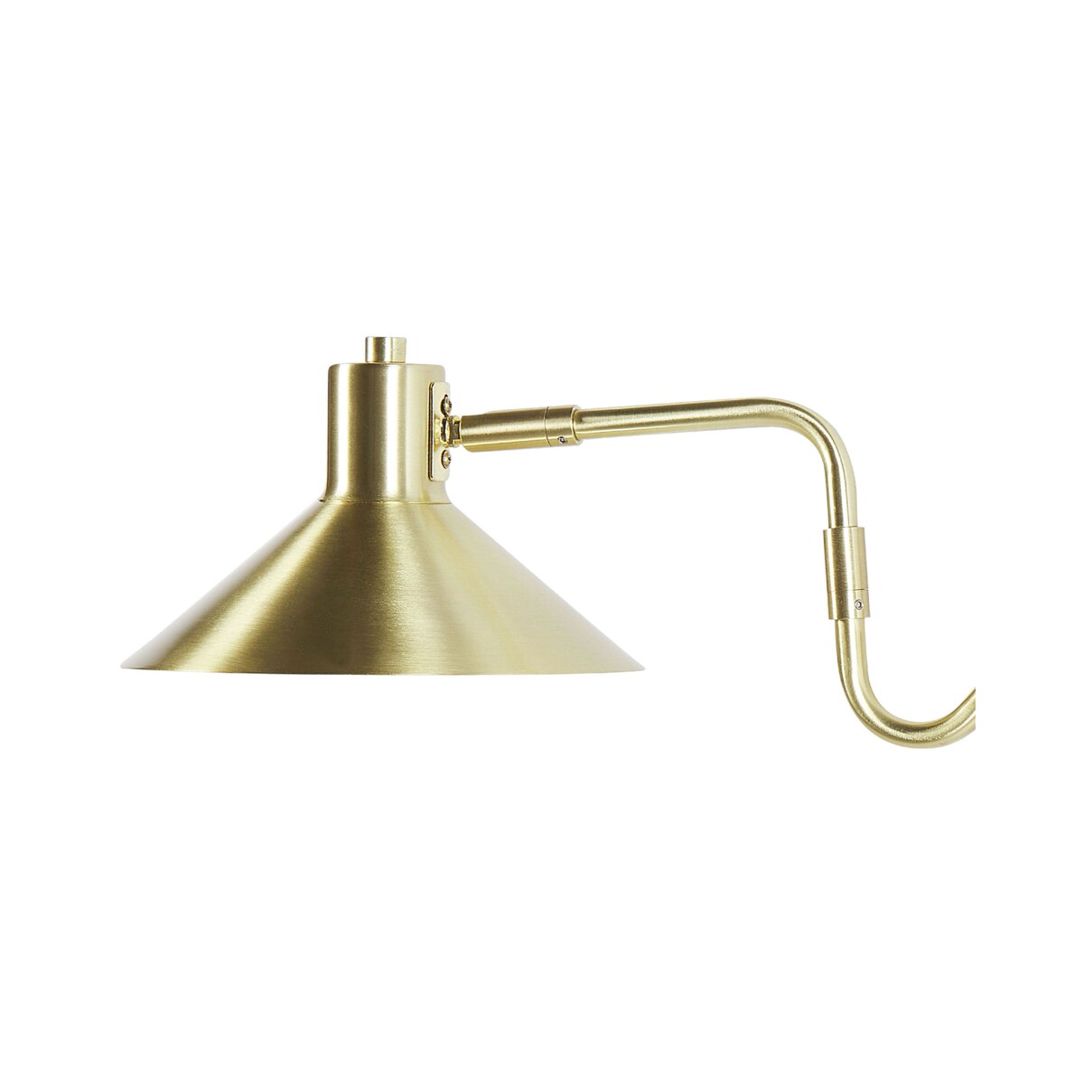 Lampa ścienna BALIEM Regulowana Metal Złoty
