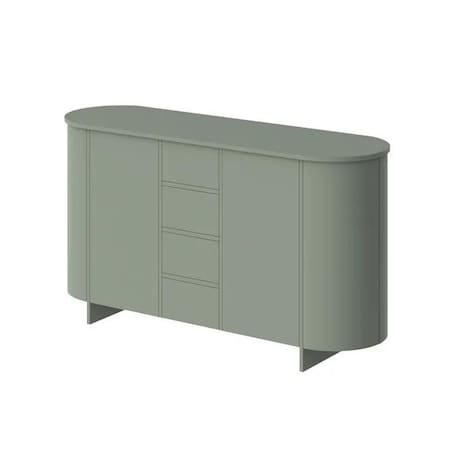 Komoda MEDUNO 163 2D4S zielona