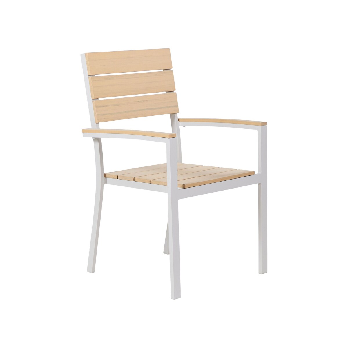 Zestaw ogrodowy stół i 6 krzeseł beżowy COMO