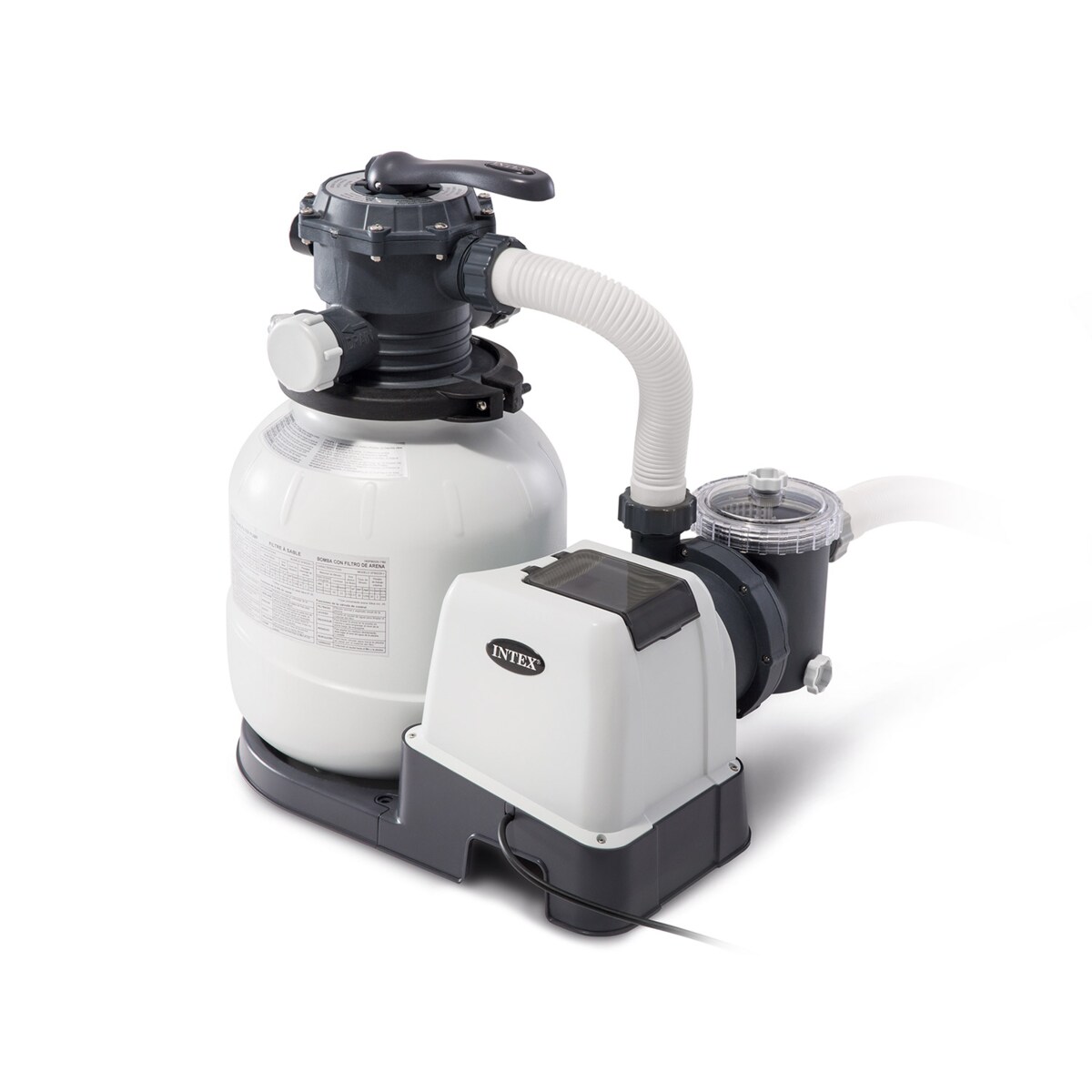 Pompa filtrująca piaskowa Intex 7900 l/h + piasek 25kg