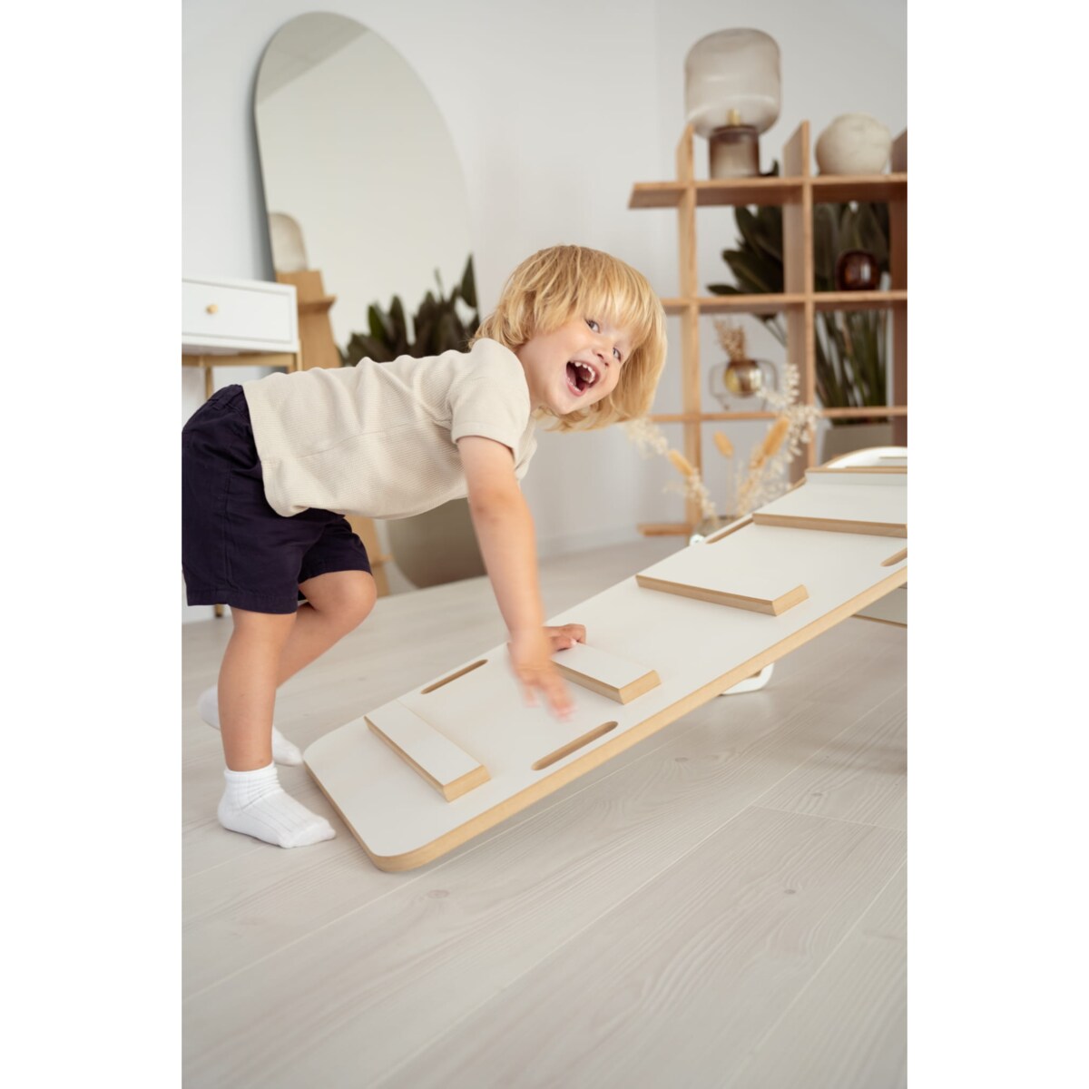 MAŁY bujak montessori + MAŁA zjeżdżalnia DRABINKA