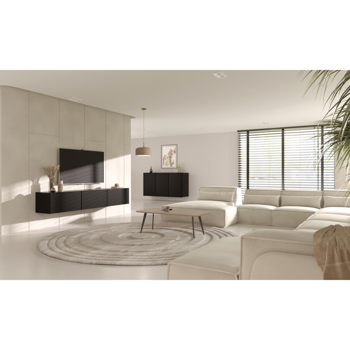 Komoda Dallas czarna