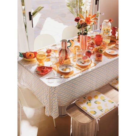 Komplet 6 porcelanowych talerzy deserowych Cherry, 19 cm