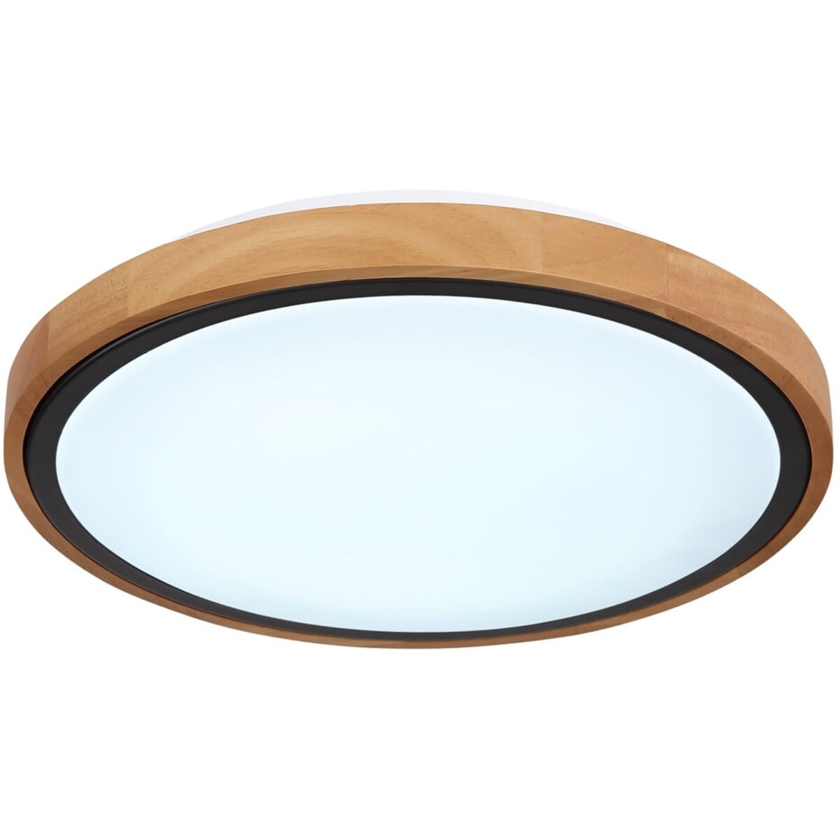 Plafon okrągły Bruno 41764-12 ekologiczny LED 12W drewniany