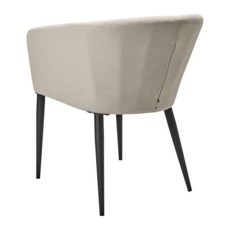 Zestaw 2 krzeseł ogrodowych CURGOS Beżowy