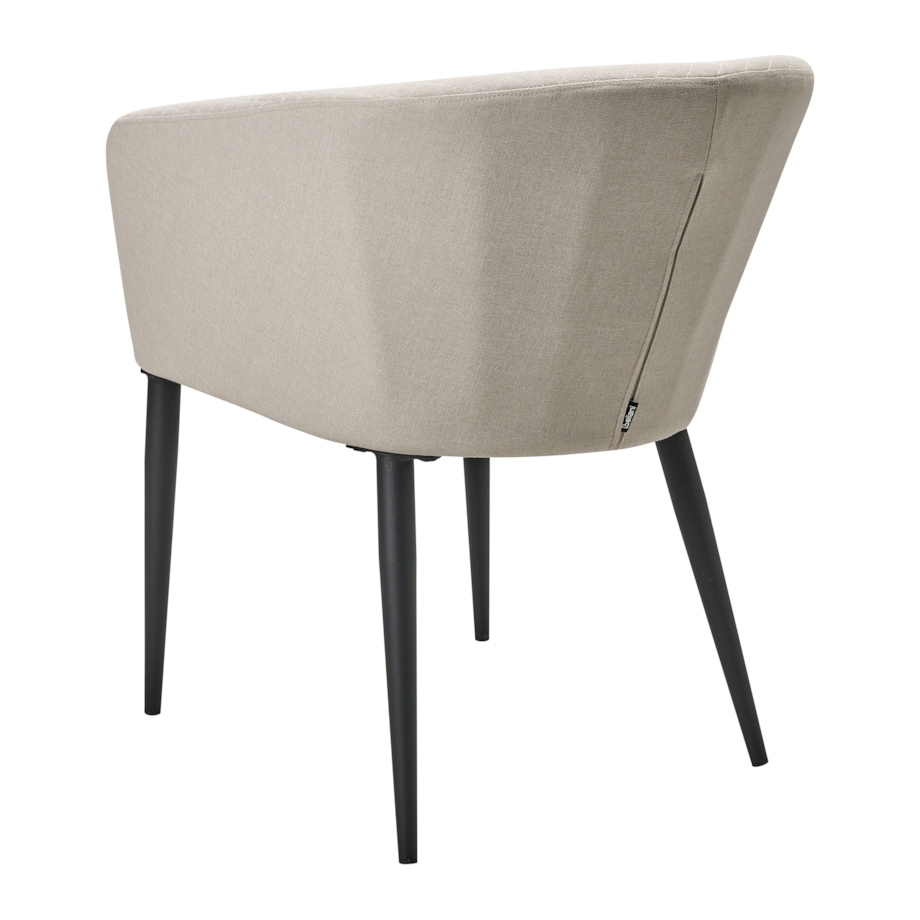 Zestaw 2 krzeseł ogrodowych CURGOS Beżowy