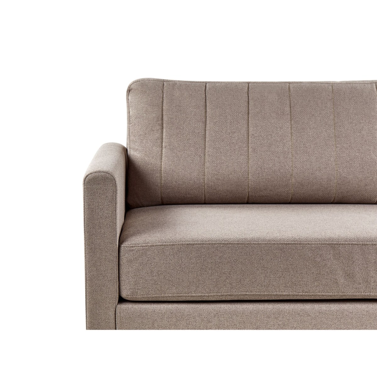 Sofa 3-osobowa jasnobrązowa MALA