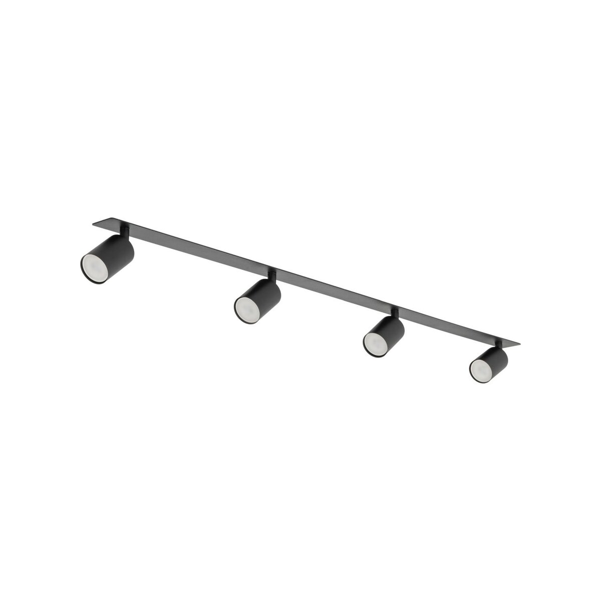 Lampa podtynkowa spot TK Lighting NEX BLACK 10801 czarna 4xGU10 ruchome reflektory