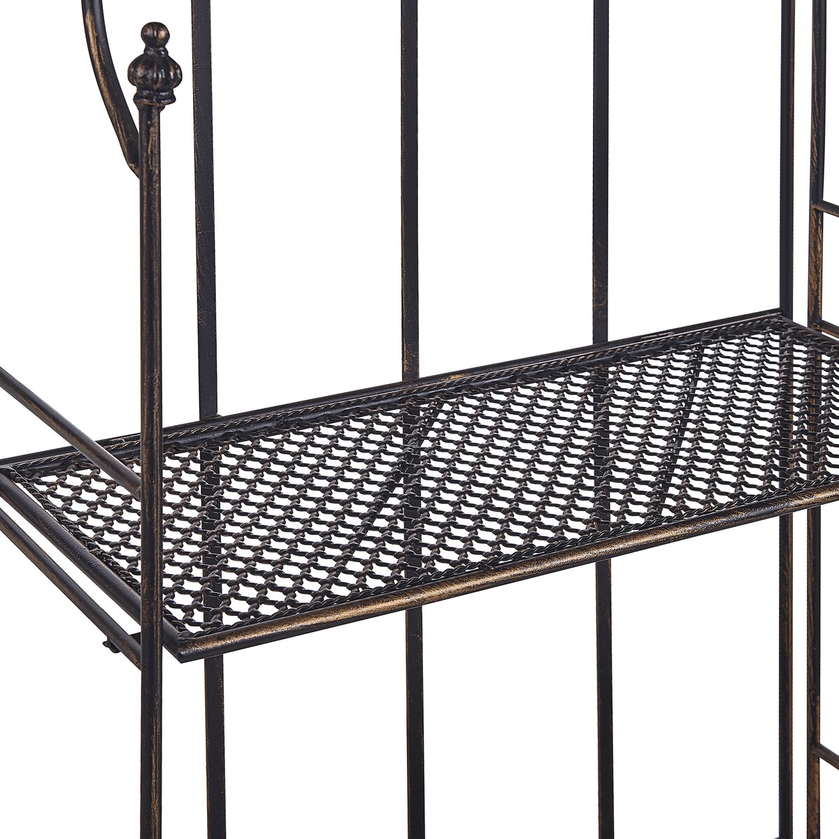 Regał ISERNIA 61 cm 155 cm Metal Czarny