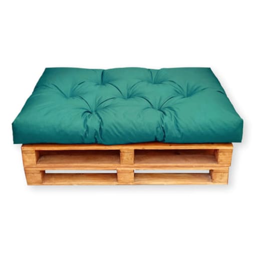 Poduszki na palety UV odporne, siedzisko 120x40 cm, Zielony