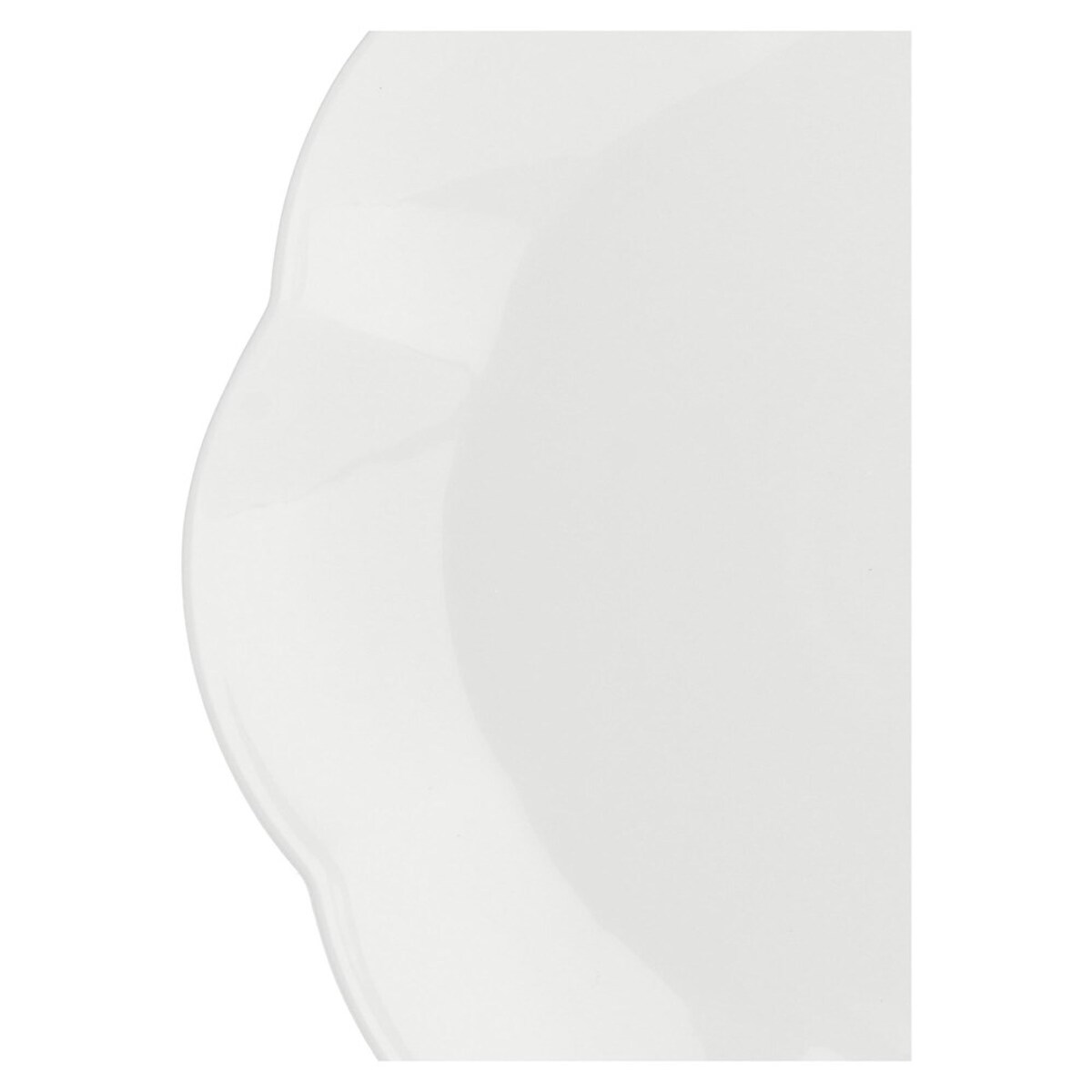 Zestaw 6 talerzy obiadowych Villadeifiori - Biały, 26 cm