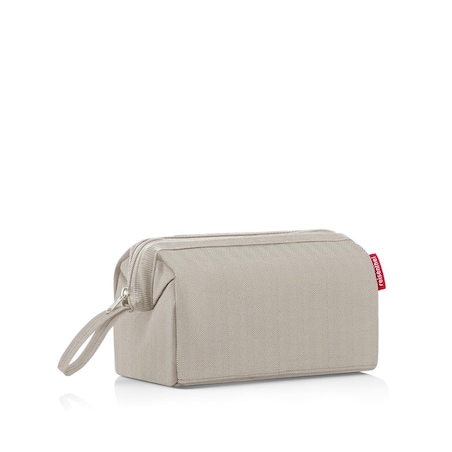 Kosmetyczka TRAVELCOSMETIC, herringbone sand