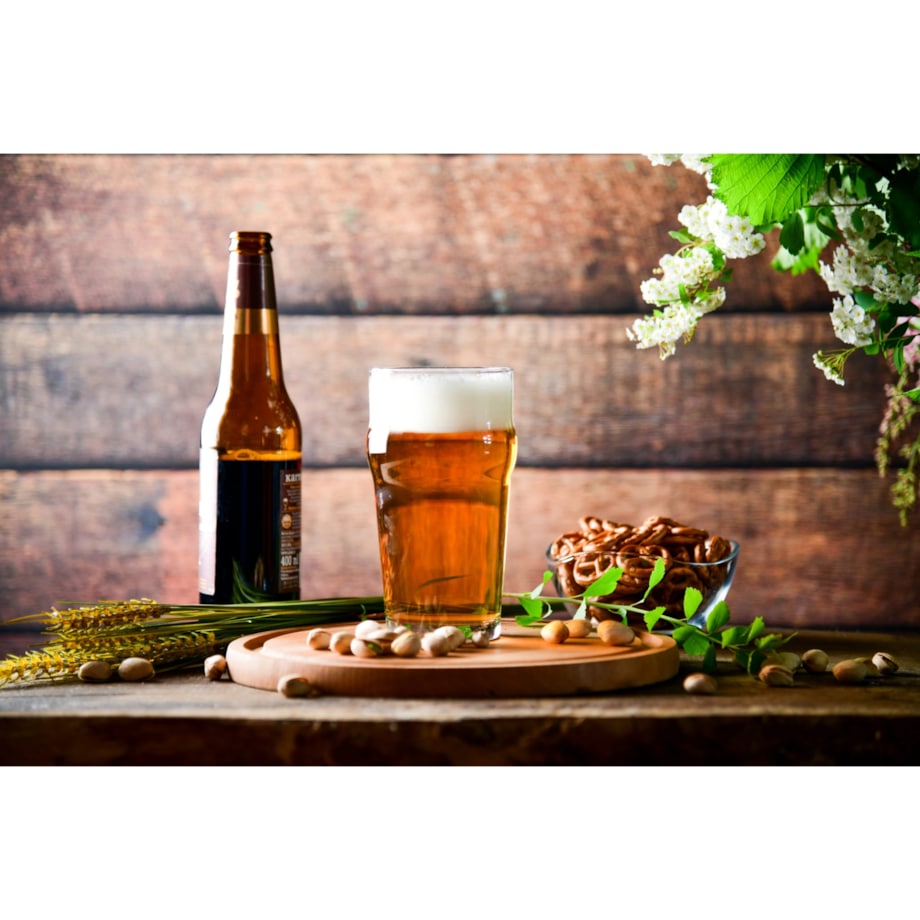 Szklanka Kufel Pokal na Piwo 530 ml Nonic British Pint Pinta Klasyczna