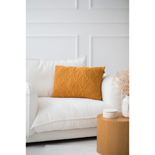 Poszewka brytyjska podłużna musztardowa, 40 x 60 cm, La Manta