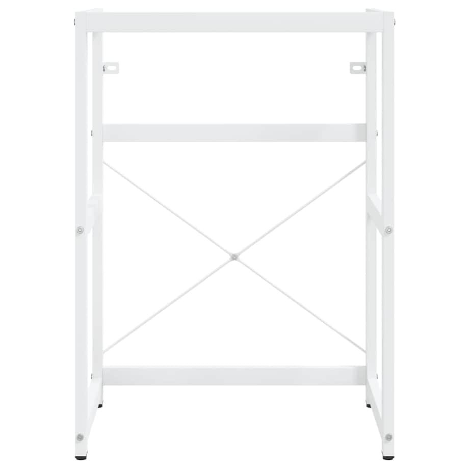 vidaXL Stelaż pod umywalkę, biały, 59x38x83 cm, żelazny