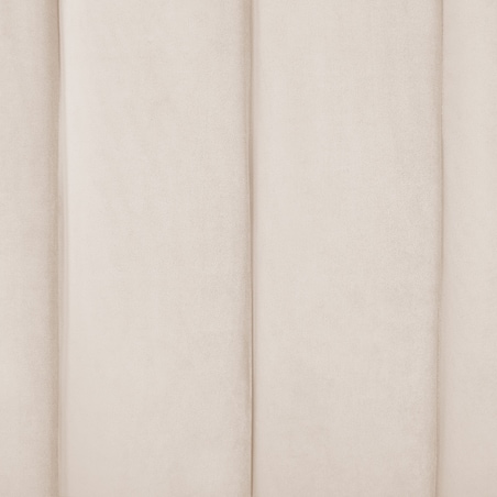 Łóżko Welur AMBILLOU 140 x 200 cm Jasnobeżowy