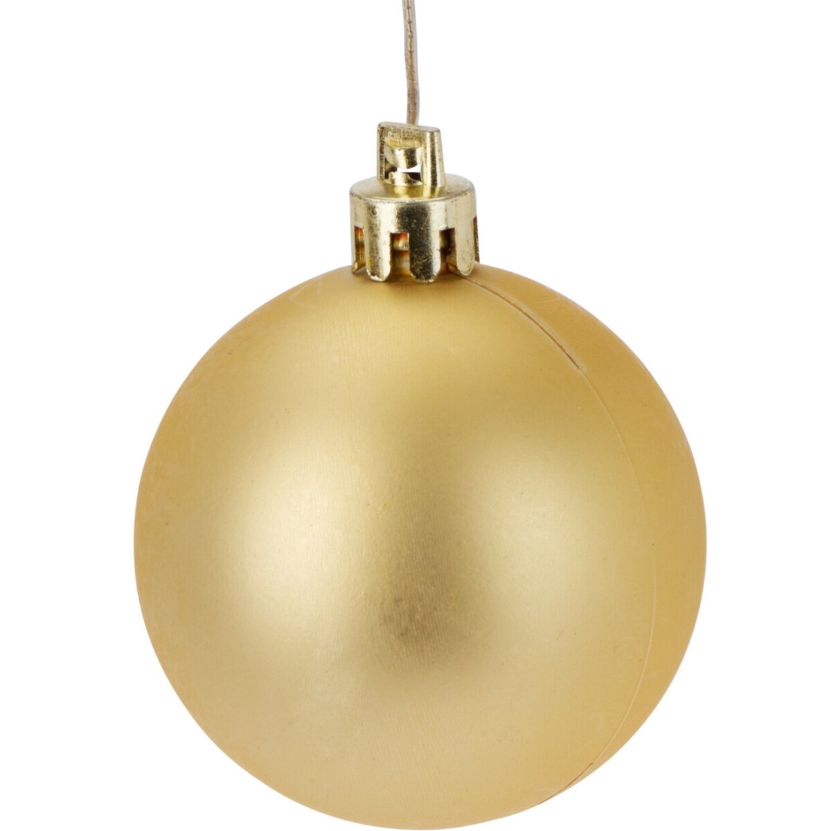 Zestaw bombek świątecznych w różnych rozmiarach, 60 szt.