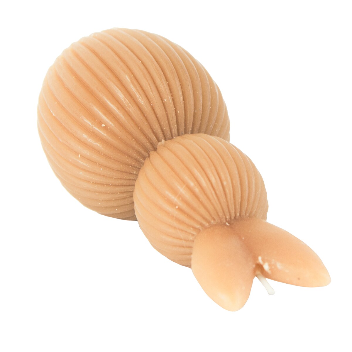 Świeczka Wielkanocna Zając Zajączek Królik Na Prezent Ozdobny Brzoskwiniowa