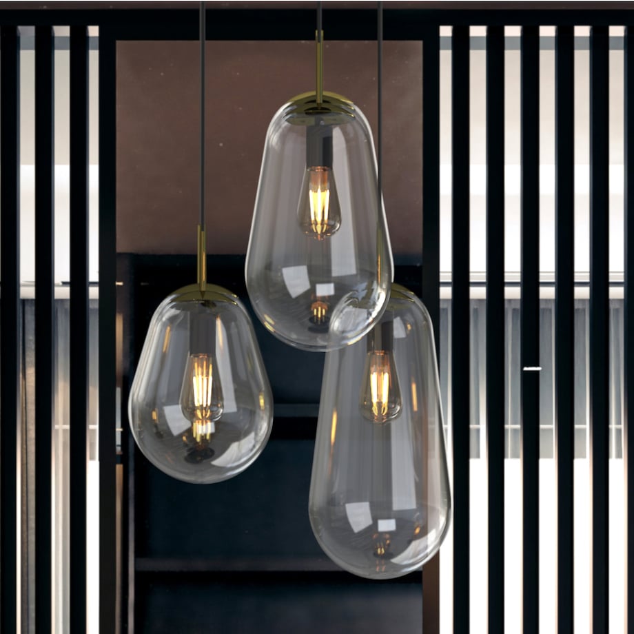 Lampa sufitowa 7794 PEAR Transparentny Nowodvorski