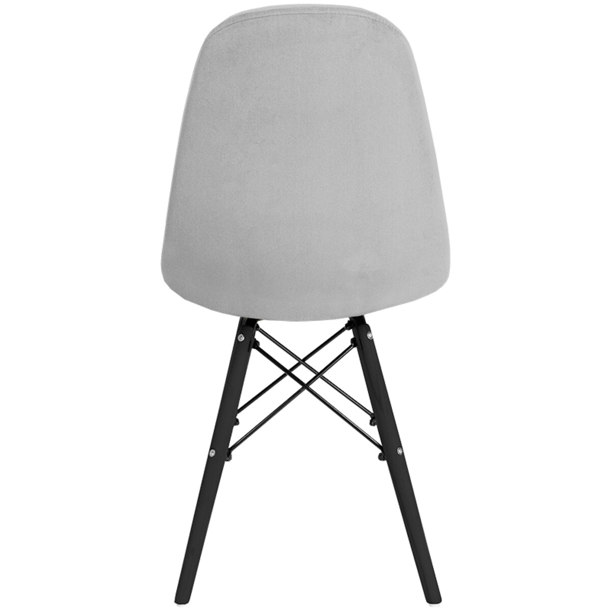 Krzesło Tapicerowane Welurowe Do Jadalni Salonu Pikowane Skandynawskie