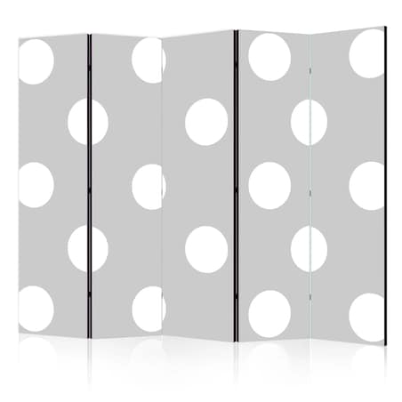 Parawan akustyczny Dla dzieci 225x172 cm 5-częściowy czarny