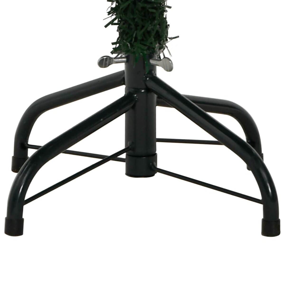 vidaXL Sztuczna choinka zawiasowa, ośnieżona, 150 cm